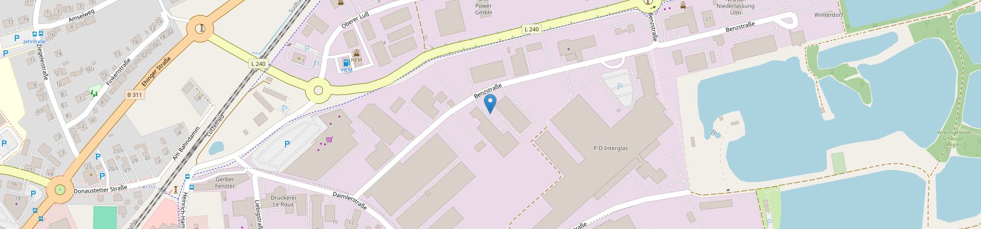 Openstreetmap Kartenausschnitt vom Standort BRANDNER Stahlbau GmbH & Co. KG