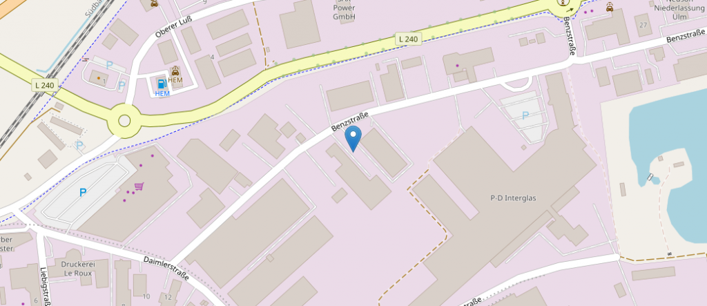 Openstreetmap Kartenausschnitt vom Standort BRANDNER Stahlbau GmbH & Co. KG